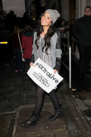 Tulisa Contostavlos Radio 1 in London - October 26, 2012