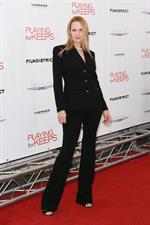 Uma Thurman New York Premiere of 'Playing for Keeps' presented by The Cinema Society & Film District December 5 