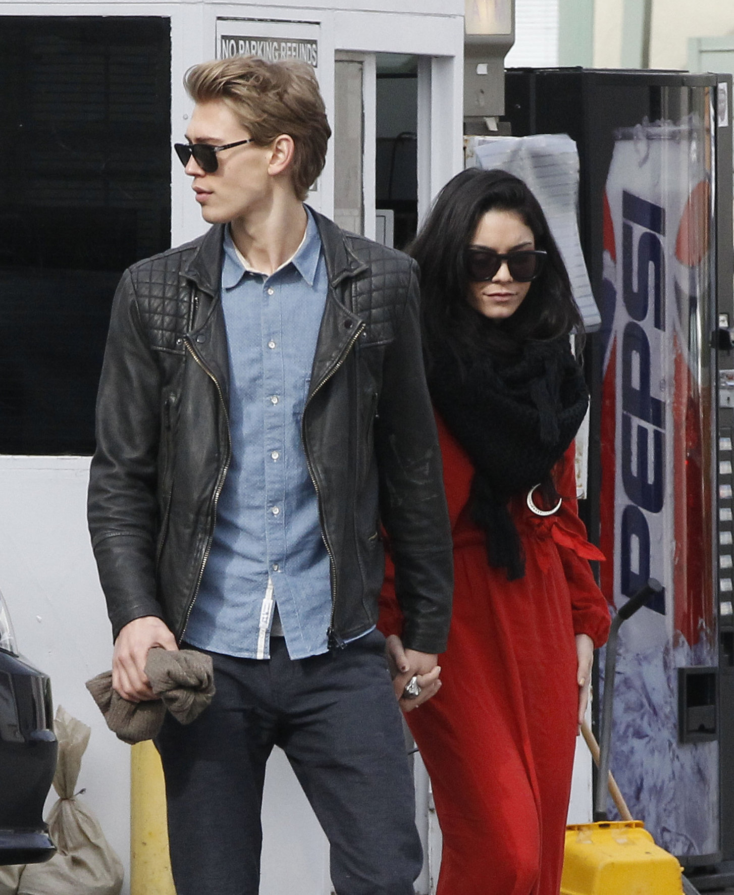 Vanessa Hudgens - headed to church in Hollywood 12/30/12  