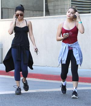 Vanessa Hudgens out and about in Studio City 10/28/12