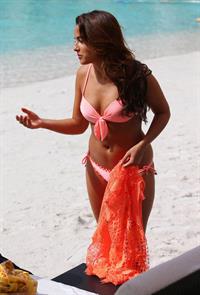 Nadia Forde in a bikini