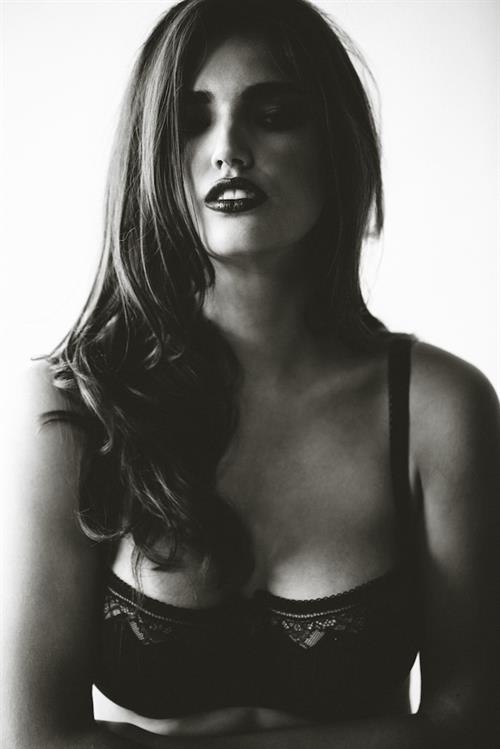 Hailee Lautenbach in lingerie