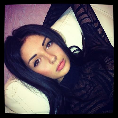 Mila Ryzhkova taking a selfie