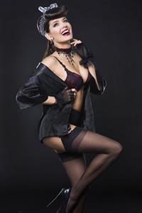 Tatiana Vysotskaya in lingerie