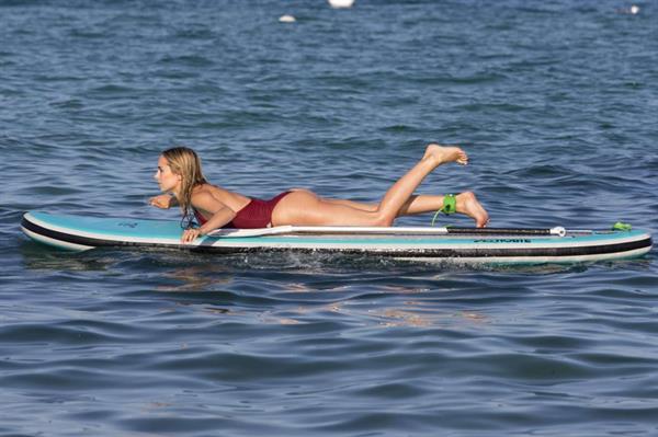 Kimberley Garner in a bikini