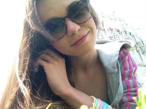 Anna Konchakovskaya taking a selfie