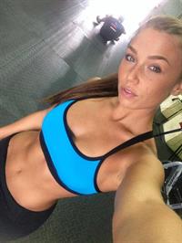 Nicole Mejia taking a selfie