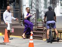 Mariah Carey strolls around New York City August 25, 2014