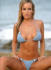 Jessica Barton in a bikini