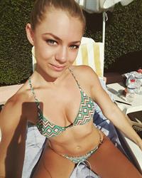 Nikki Leigh in a bikini