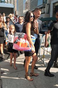 Adriana Lima @ New York Fashion Week September 4, 2014