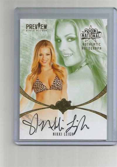 Nikki Leigh in a bikini