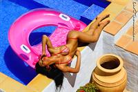 Jewel Santini in a bikini