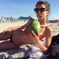 Katherine Henderson in a bikini