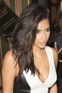 Kim Kardashian at Liberty Ross Party at Annabel's in Mayfair September 3, 2014