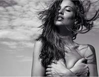 Katherine Henderson in lingerie