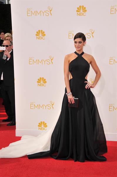 Lizzy Caplan on the 66th Primetime Emmy Awards August 25