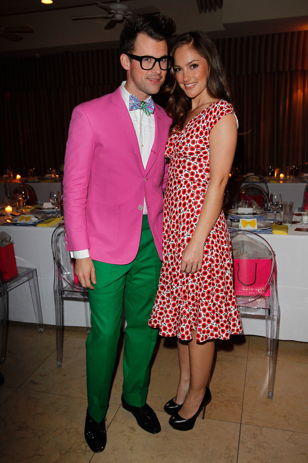 Minka Kelly, Jessica Alba and Mandy Moore at a dinner to celebrate Brad Goreski's book launch March 14, 2012 