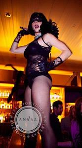 Emily Tisdale in lingerie