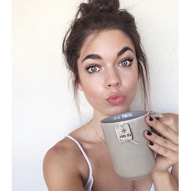 Aarika Wolf taking a selfie