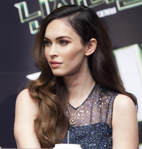 Megan Fox Teenage Mutant Ninja Turtles, press conference in Seoul August 27, 2014