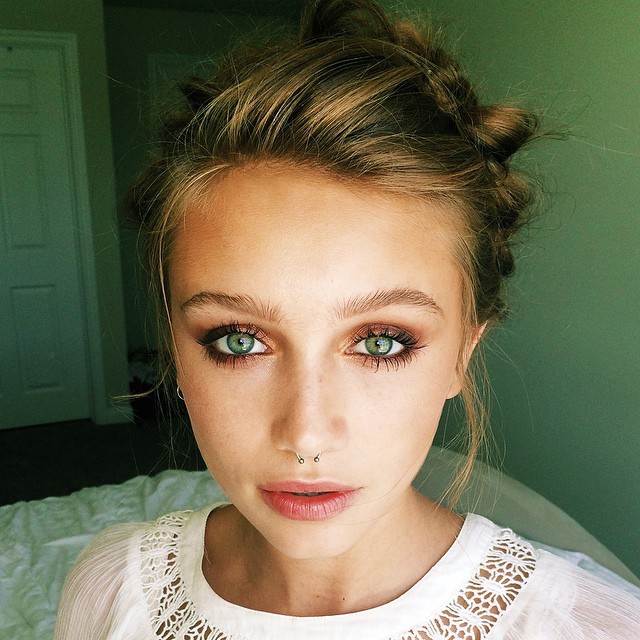 Cailin Russo taking a selfie
