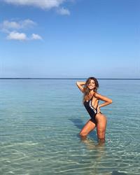 Kara del Toro in a bikini