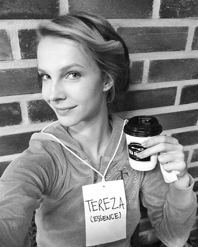 Tereza Jelinkova taking a selfie