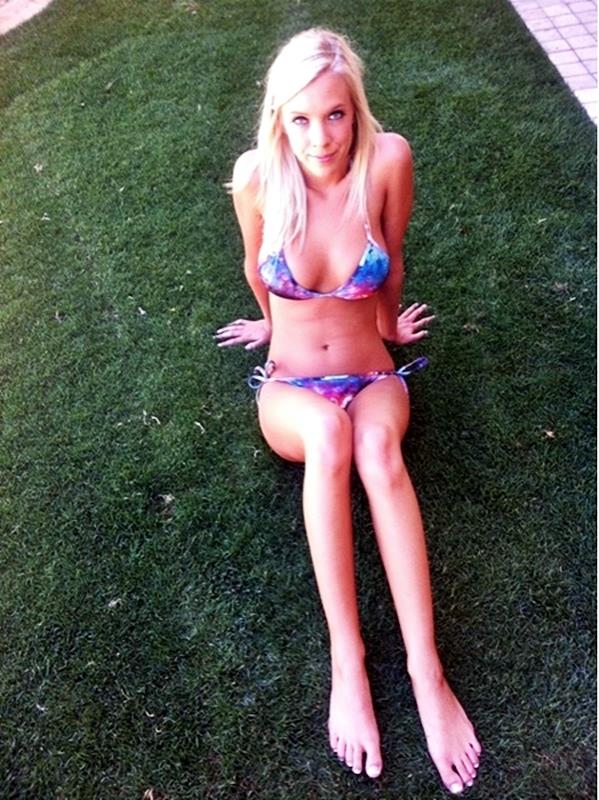 BiBi Jones in a bikini