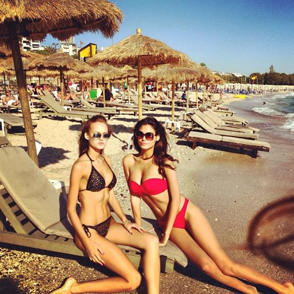 Bojana Krsmanovic in a bikini