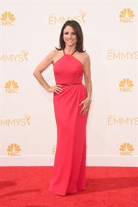 Julia Louis-Dreyfus at the 66th annual Primetime Emmy Awards, August 25, 2014
