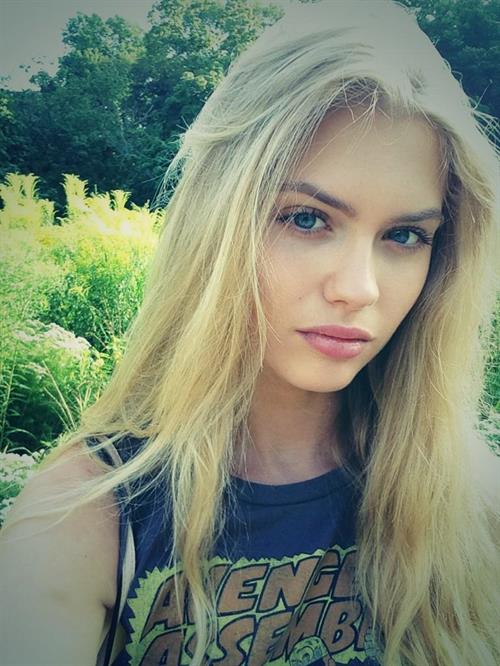 Alexandria Morgan taking a selfie