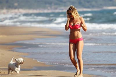 Ilary Blasi in a bikini