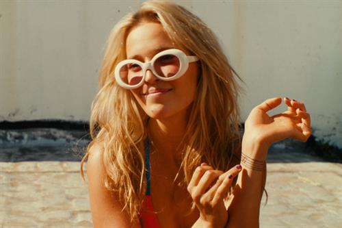 Luisana Lopilato in a bikini