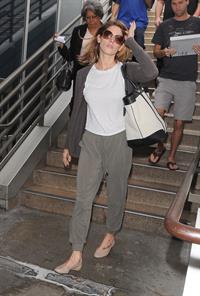 Ashley Greene arriving at LAX August 22, 2014