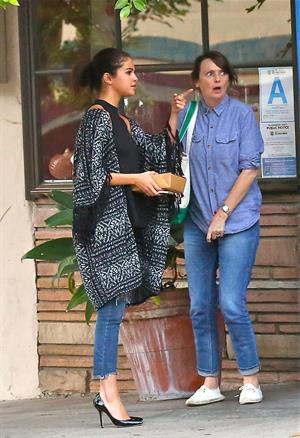 Selena Gomez out for dinner in L.A. August 21, 2014