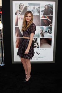 Liana Liberato at the premiere of If I Stay August 20, 2014