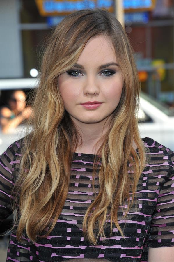 Liana Liberato at the premiere of If I Stay August 20, 2014