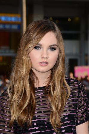 Liana Liberato at the premiere of If I Stay August 20, 2014