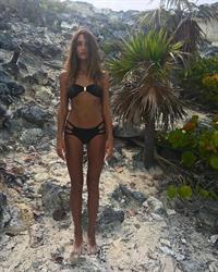 Anna Herrin in a bikini