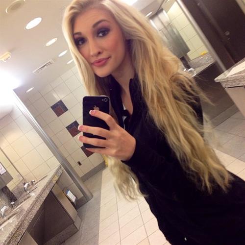 Anna Faith Carlson taking a selfie