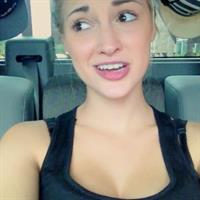 Anna Faith Carlson taking a selfie