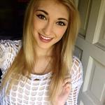 Anna Faith Carlson taking a selfie