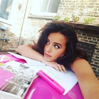 Georgia May Foote taking a selfie