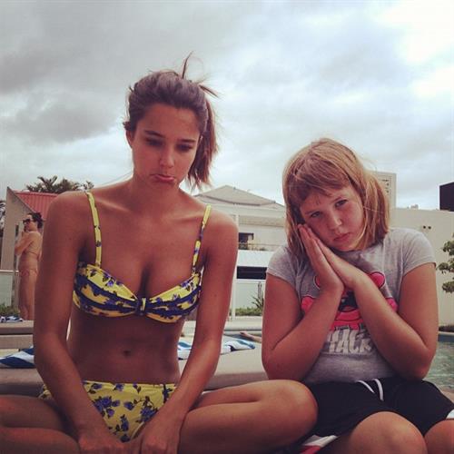 Rhiannon Fish in a bikini