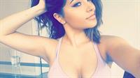 Becky G taking a selfie
