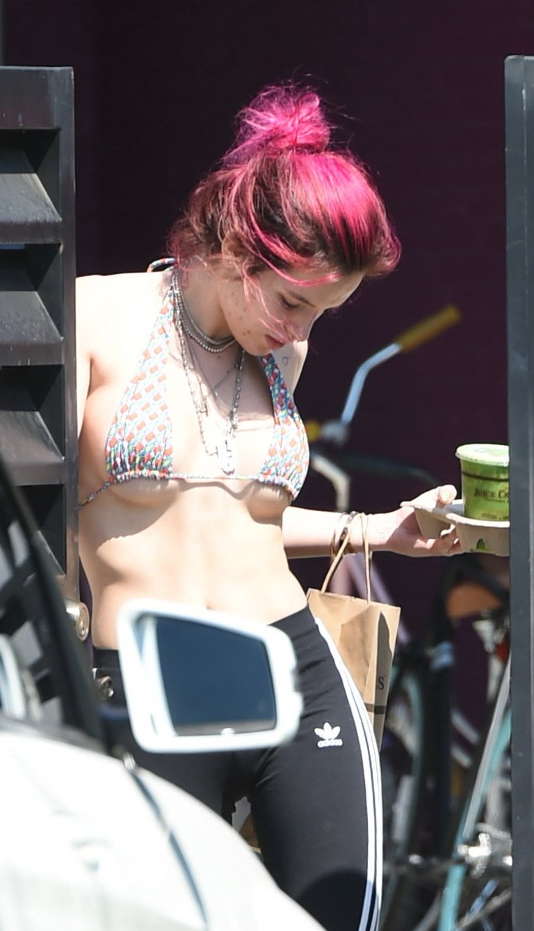 Bella Thorne in a bikini