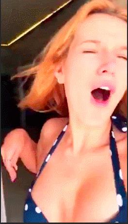 Bella Thorne in a bikini