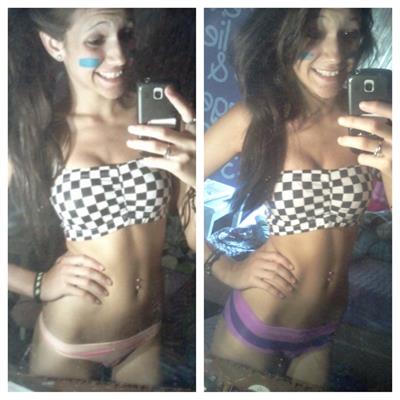 Anonymous in a bikini