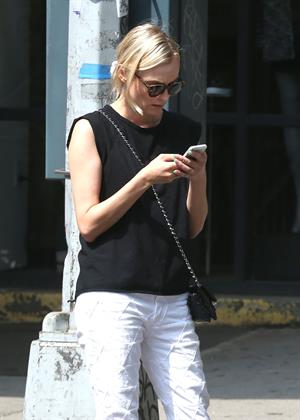 Diane Kruger out and about in New York City August 20, 2014